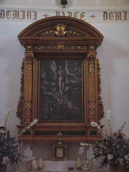 Altar de iglesia en Titulcia