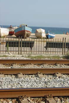 Vías del tren, Barcelona