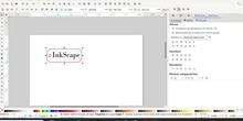 InkScape - Convertir en trayecto