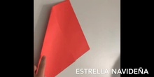 ESTRELLA NAVIDEÑA ORIGAMI