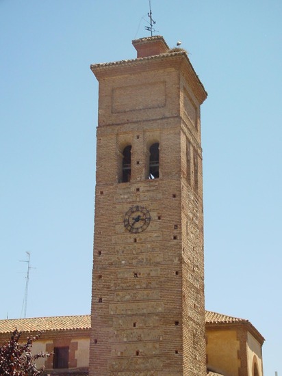 Detalle campanario de Nuestra Señora de la Asunción en Móstoles