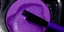 Pintura de color violeta