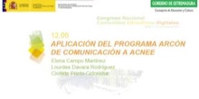 Aplicación del Programa Arcón de comunicación a ACNEE.