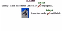 Alternativen für "sehr"