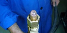 Electrodo de cobre para aplanar