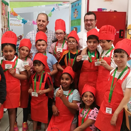 Visita del chef Sergio Fernández - Nutrifriends en el Comedor 7