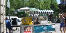 Puesto de venta de helados en Central Park