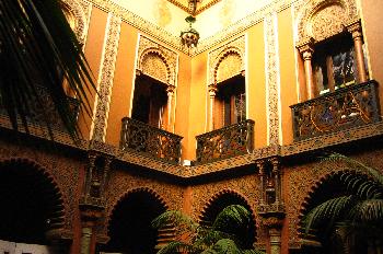 Patio de la Casa do Alentejo, Lisboa, Portugal