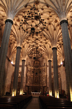 Nave central, Catedral de Barbastro