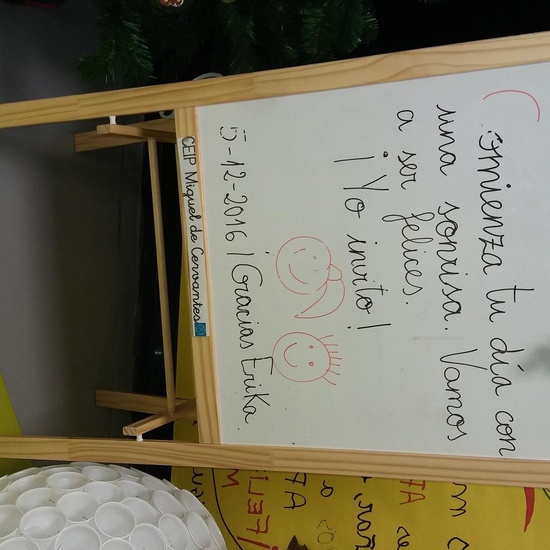 LA PIZARRA DE LOS BUENOS DÍAS 2