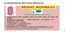 Tema 1 Moneras, protoctistas y hongos (I): Reino moneras