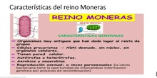 Tema 1 Moneras, protoctistas y hongos (I): Reino moneras