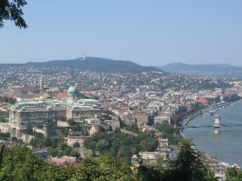 Palacio Real y el Danubio, Budapest, Hungría
