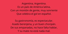 Canción Argentina.