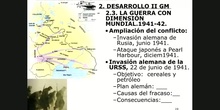 sesión 18-5-2020. Desarrollo II GM. DImensión mundial y viraje