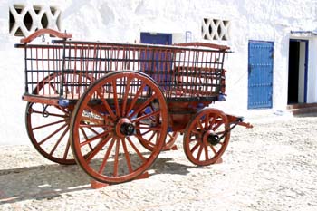 Carro de cuatro ruedas, Venta del Quijote, Puerto Lápice, Ciudad