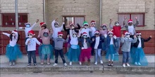 Las lagartijas de I5A felicitan la Navidad_CEIP FDLR_Las Rozas