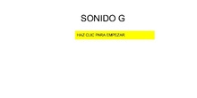 Sonido g