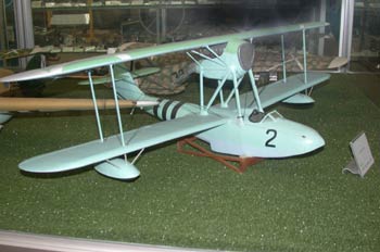 Maqueta de un hidroavión, Museo del Aire de Madrid