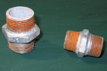 Machón acero galvanizado