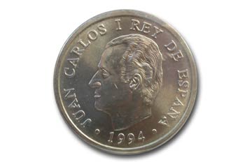 Pesetas , Juan Carlos I, Cara