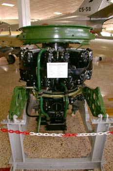 Motor Alvis Leonidas Major, Museo del Aire de Madrid