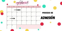 Proceso de admisión 2024-2025