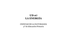 UD 07 - La energía