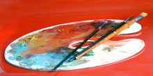 Paleta de pintor