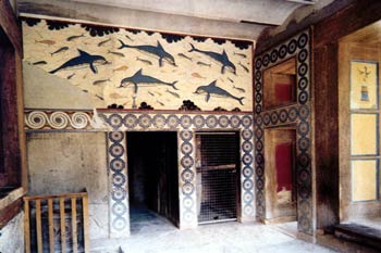 Megaron de la Reina en Cnosos, Creta