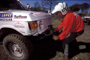 Utilización del cabrestante