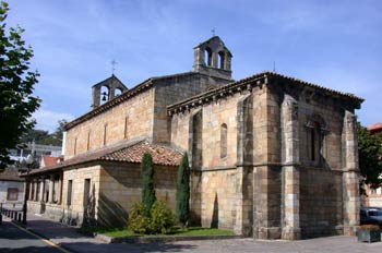 Cabecera de la Iglesia de Santa María de la Oliva, Villaviciosa,