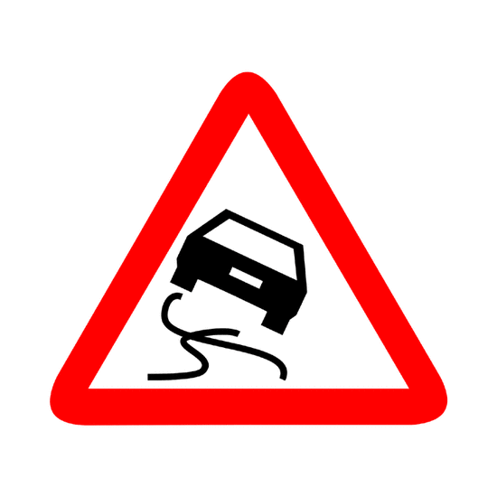 Peligro: Pavimento deslizante