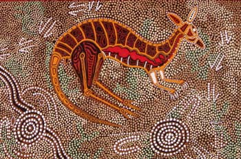 Pintura aborigen actual, Australia