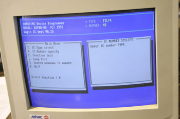 N. Especificación de número de IC: (IC number specify)