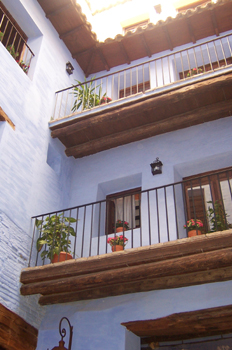 Patio del Mesón de la Dolores, Calatayud, Zaragoza