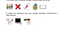 Instrucciones simulacro de incendio