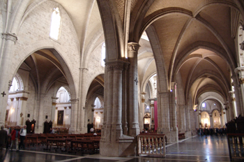 Interior, Catedral de Valencia