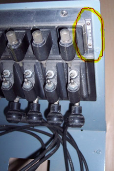 Regleta de separación de electrodos