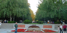 Paseo de México en el Parque del Retiro de Madrid