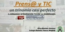 "Matemáticas, prensa y TIC, un trinomio casi perfecto" por Dª.Elisa Benítez Jiménez