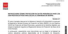 Instrucciones de Protección de Datos