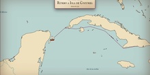 El viaje de Hernán Cortés 