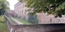 Fachada Este del Castello Visconteo, Pavia