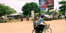 Publicidad thai en carretera de Camboya