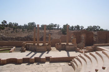 Teatro romano, Sbeitla, Túnez