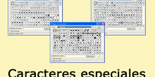 Caracteres especiales