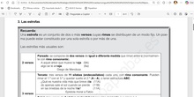 Lengua I Tema 5 Clase 56 20260512 - Tipos de estrofas. Ficha de ejercicios 