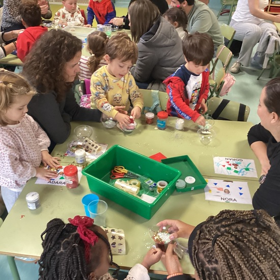 Taller padres 3 años Navidad