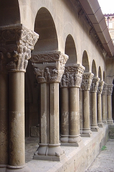 Capiteles con escenas del Evangelio, Huesca